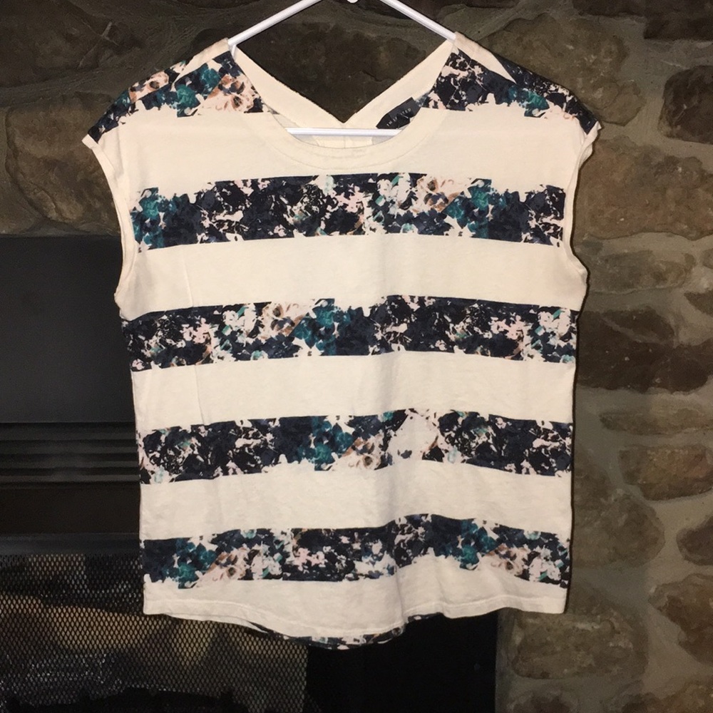The Limited capped sleeve shirt